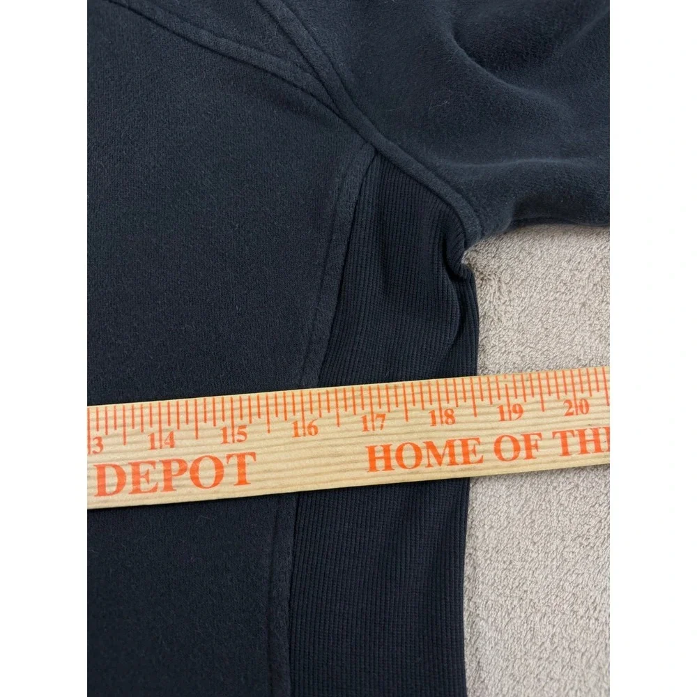 Lululemon Scuba Hoodie Trek‎ Factory Racing Logo Black Full Zip Women 10